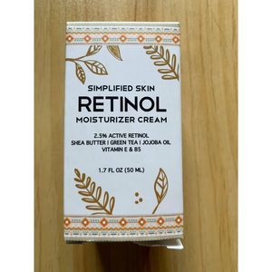 Retinol Moisturizer Cream for Anti Aging Wrinkles and Acne - 1.7oz
